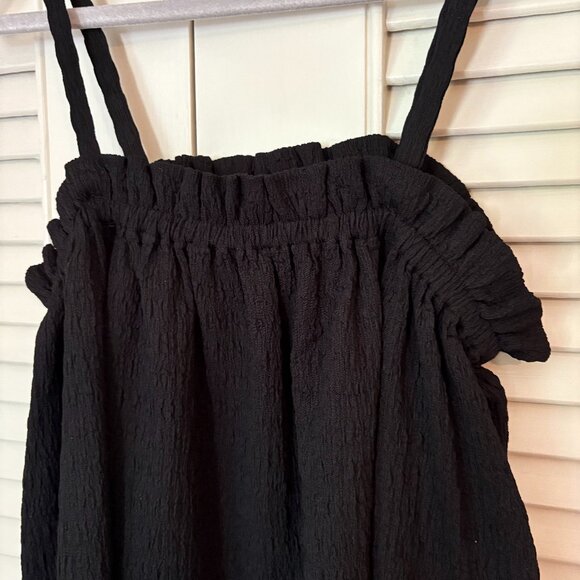 Anthropologie x Current Air Black Tank | Size S - Picture 2 of 3